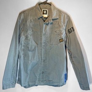 VINTAGE G-STAR Raw Denim Corsair Shirt - Gray